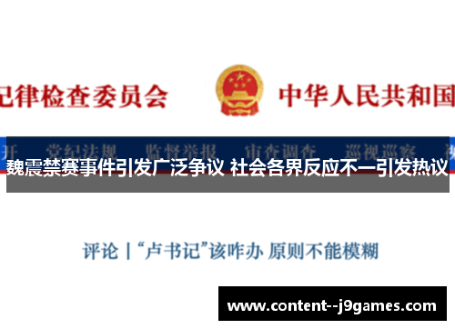魏震禁赛事件引发广泛争议 社会各界反应不一引发热议